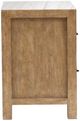Magnussen Home® Plum Creek Sierra Brown Nightstand with Marble Top-3