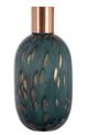A & B Home Blue/Copper Vase-3