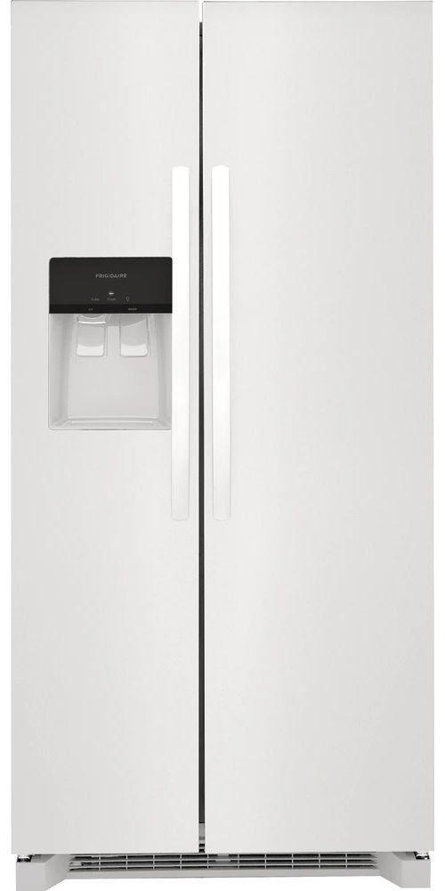 Frigidaire® 33" 22.3 Cu. Ft. White Side-by-Side Refrigerator-0