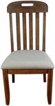 Bernards Danville Brown Slat Dining Chair-1