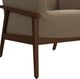 Elements International Ava Cherry/Langley Cocoa Chair-4