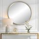 Uttermost® Canillo Gold Round Mirror-1