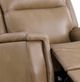 Leather Italia™ Cambria Fisher Saddle Power Glider Recliner-2