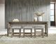Liberty Furniture Skyview Lodge 4-Piece Brown Console Bar Set-1