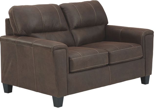 Signature Design by Ashley® Navi Chestnut Loveseat-0