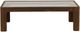 Dovetail Furniture Auberlin Brown Coffee Table-1