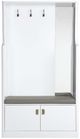 ACME Furniture Buck II White High Gloss Hall Tree-1