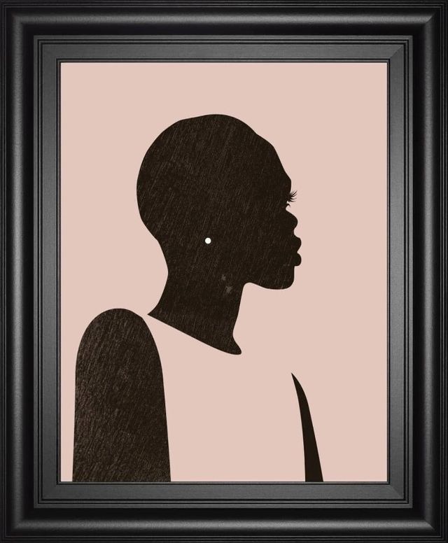 Classy Art Pink Silhouette II by Jennifer Paxton Parker Wall Art-0