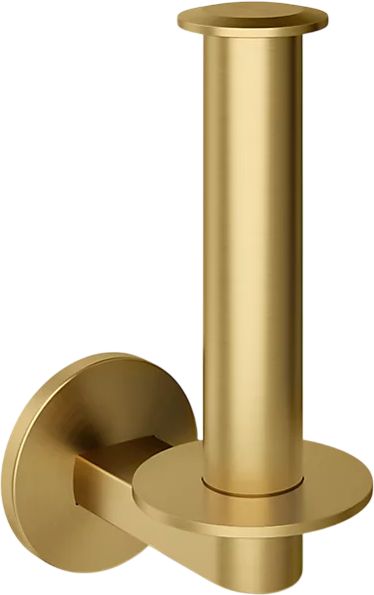 KOHLER® Components® Vibrant Brushed Moderne Brass Vertical Toilet Paper Holder-0