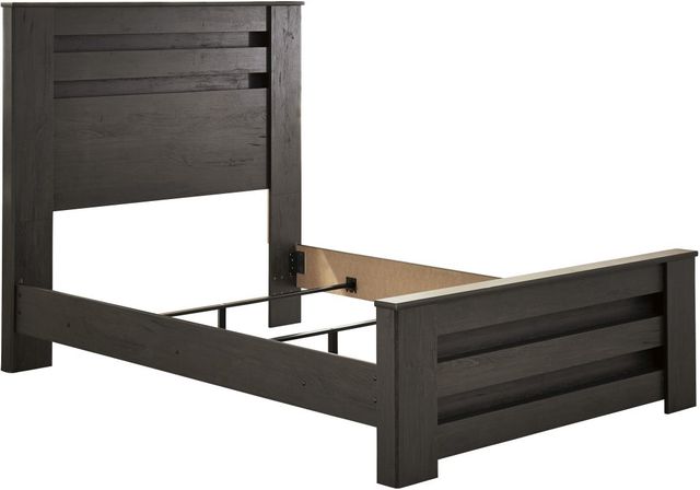 Signature Design by Ashley® Brinxton Charcoal Queen Panel Bed-1