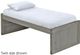 Crate Designs™ Furniture Storm Twin Low Profile Captain's Bed-0