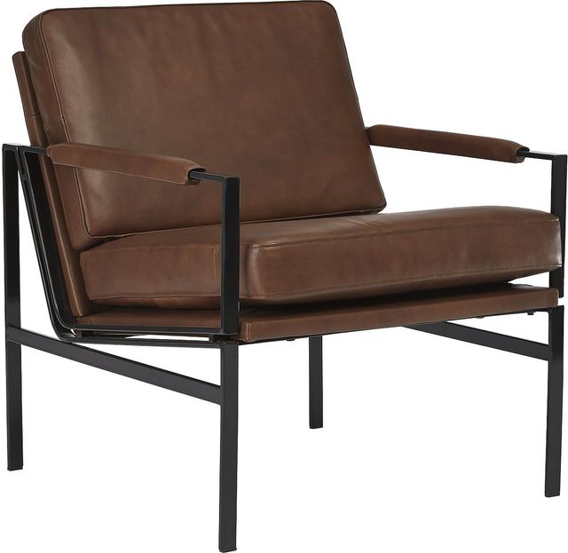 Chaise d'appoint Puckman en cuir Signature Design by Ashley®