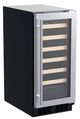Marvel 2.7 Cu. Ft. Stainless Steel Wine Cooler-0