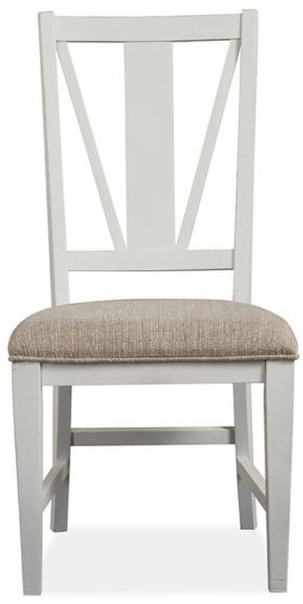 Magnussen Home® Heron Cove Chalk White Side Chair-1