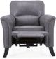 Decor-Rest® Furniture LTD 3450 Gray Power Recliner-4