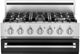 Viking® 3 Series 30" Cast Black Pro Style Dual Fuel Range-1