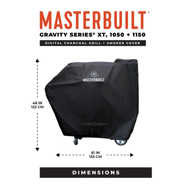 Large Digital Charcoal Grill and Smoker Cover-1