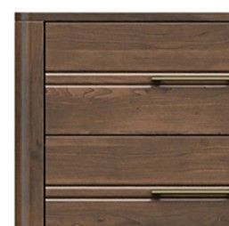 Country View Woodworking Brown Maple 30" Bedside Chest-1
