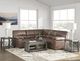 Signature Design by Ashley® WillowBend 2-Piece Umber 38" Small-Spaced Sectional-2