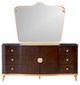 Michael Amini® Camellia Field Warm Pecan Dresser and Mirror-2