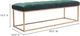 Moe's Home Collection Katie Dark Green Bench-2