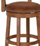Sunny Designs™ Rustic Oak Swivel Bar Stool-1