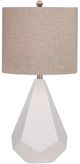 Bassett Mirror Delaney White Table Lamp-0