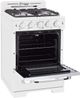Unique® Appliances Classic Retro 24" Marshmallow White Freestanding Gas Range-2