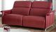 Via Furniture Rialto Red Power Reclining Condo Sofa with Adjustable Headrest-0
