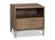 Handstone Laguna 1 Drawer with Opening Nightstand w/Power Management-0