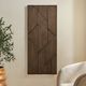 Uttermost® Hanoi Brass/Walnut Geometric Wood Wall Panel-2