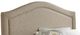 Standard Furniture Simplicity Linen Camel Back Bed-1