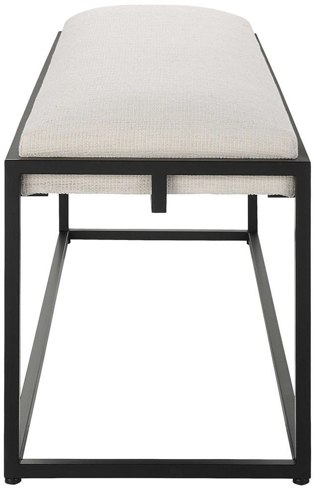 Uttermost® Paradox Black/White Bench-4