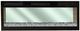 International Furniture Direct Loft Brown Electric Fireplace-2