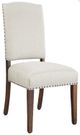 Urban Collections by Yutzy Woodworking Emerson Dark Brown/White Marquette Side Dining Chair-0