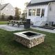 Breeo® Zentro® 24" Stainless Steel Square Fire Pit Insert-2