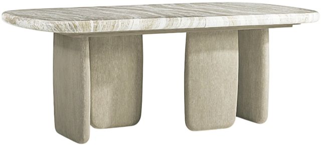 Bernhardt Arcadia Kalta Top Dining Table with Clay Base-0
