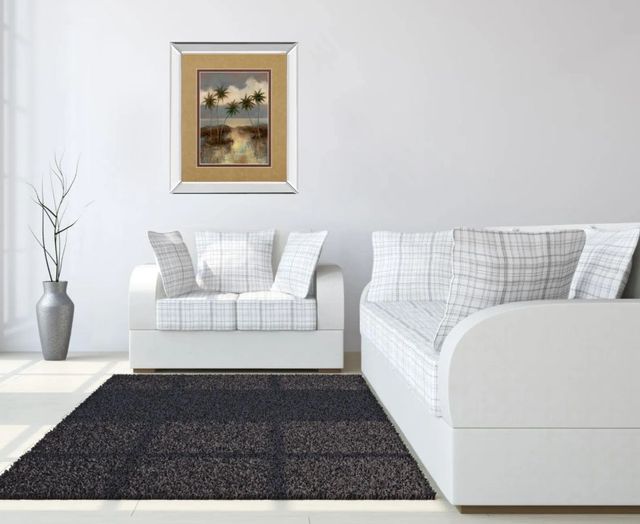 Classy Art After The Rain Il by T.C. Chiu Mirror Framed Wall Art-2