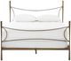 Four Hands Westwood Antique Brass Queen Metal Rod Bed-1