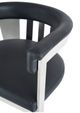 VIG Furniture Modrest Pontiac Black/Stainless Steel Dining Chair-4