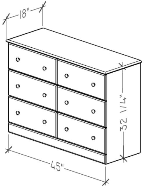 Perdue Woodworks 12,000 Essential Brown Drawer Dresser | Bruce Furniture &  Flooring | Hastings, Grand Island, Kearney, Holdrege, North Platte,  Alliance, NE