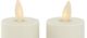 K & K Interiors Set of 2 Ivory 2 Inch Luminara Indoor Tealights-1