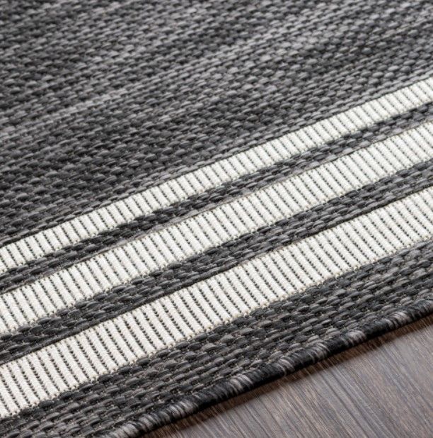 Surya Eagean Charcoal 4'x6' Area Rug-4