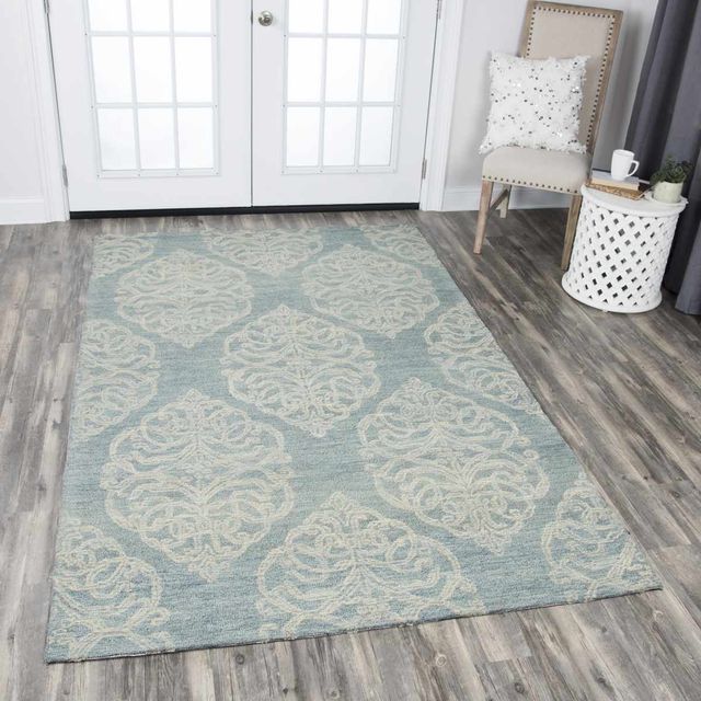 Rizzy Home Opulent Neutral 5'x8' Rectangular Rug-4