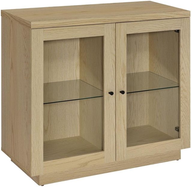 Coaster® Tilbury Light Oak Accent Cabinet-0