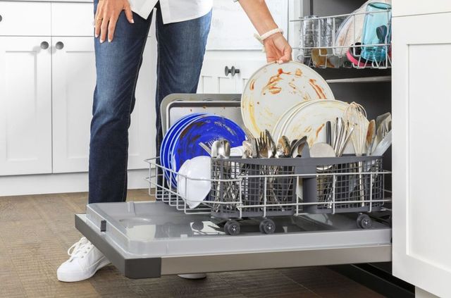 GE® 24" Stainless Steel Built In Dishwasher-8