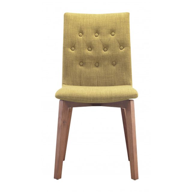 Zuo® Modern Pea Green Orebro Dining Chair-2