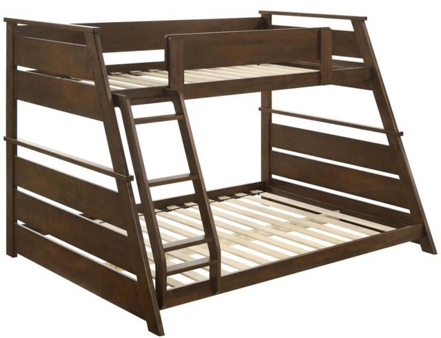 Coaster® Holden Walnut Twin/Full Bunk Bed-2