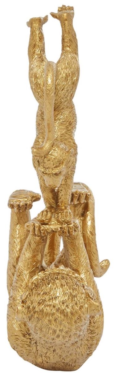 Deco Marche Gold 8” Monkey Sculpture-2