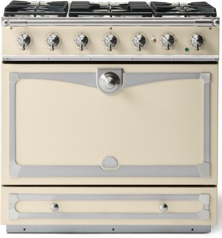 La Cornue CornuFé 90 Albertine 36" Morning Dew Pro Style Dual Fuel Range-0